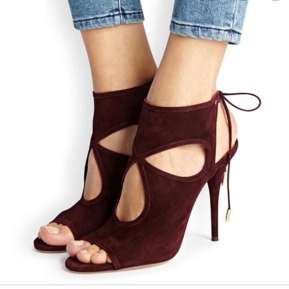 Aquazzura Shoes - Aquazzura Suede Pump